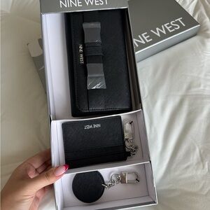 Nine West Black Accessory Set